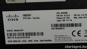 T-Home IPTV Set-Top-Box ISB2201 vevőegység - kép 3