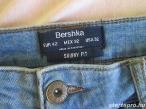 Bershka skinny fit férfi farmernadrág - kép 3