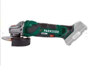 Parkside 20 Volt akkus flex sarokcsiszoló, akku+töltő nélkül új bontatlan 3 év garancia - kép 4