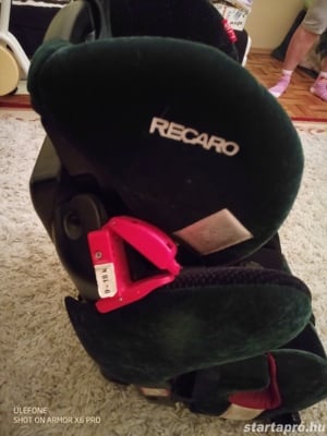 Fekete plüss RECARO gyereülés. - kép 9