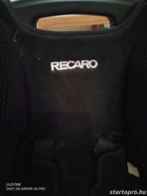 Fekete plüss RECARO gyereülés. - kép 3