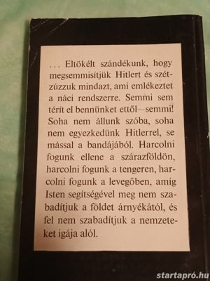 Winston Churchill harapós humora  8000ft óbuda személyes átvétel óbudán vagy előre fizetés után mpl  - kép 3