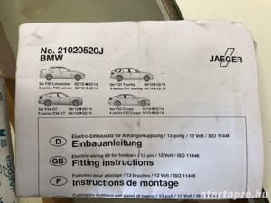 Elektromos bekötőszett BMW-hez, ÚJ ! - kép 3