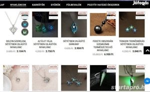 Eladó ékszer webáruház, webshop árukészlete - kép 3