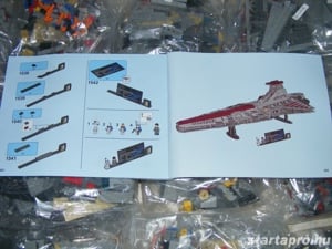 Lego komp. Star Wars 75367 Venator köztársasági cirkáló 5374db Lepin ÚJ - kép 9