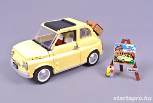 Lego komp. Creator Icons 10271 Fiat 500 autó Lepin ÚJ - kép 2