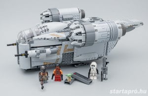 Lego komp. Star Wars 75292 A Mandalori Fejvadász szállító Razor Crest ÚJ - kép 3