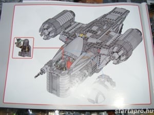 Lego komp. Star Wars 75292 A Mandalori Fejvadász szállító Razor Crest ÚJ - kép 8