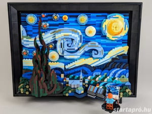 Lego komp. Ideas 21333 Vincent van Gogh Csillagos éj kép 2316db Lepin ÚJ - kép 2