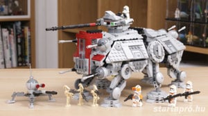 Lego komp. Star Wars 75337 AT-TE lépegető 1100db Lepin ÚJ - kép 2