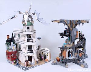 Lego komp. Harry Potter 76417 Gringotts a varázslók bankja 4801db Lepin UCS ÚJ - kép 5