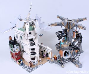 Lego komp. Harry Potter 76417 Gringotts a varázslók bankja 4801db Lepin UCS ÚJ - kép 4