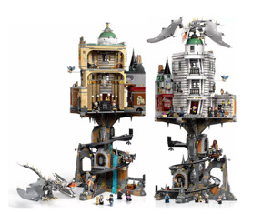 Lego komp. Harry Potter 76417 Gringotts a varázslók bankja 4801db Lepin UCS ÚJ