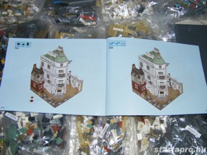 Lego komp. Harry Potter 76417 Gringotts a varázslók bankja 4801db Lepin UCS ÚJ - kép 12