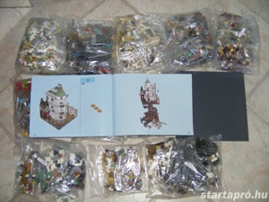 Lego komp. Harry Potter 76417 Gringotts a varázslók bankja 4801db Lepin UCS ÚJ - kép 17
