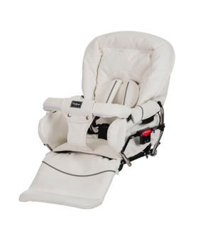 EmmalJunga Mondial De Luxe - Classic White Leatherette Pram Package - kép 2