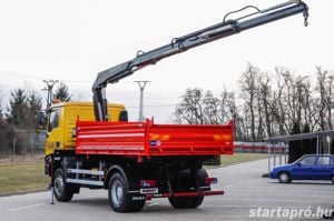 MAN TGM 18.280 - 4X4 Billenőplatós - Darugémes teherautó EURO 4 - kép 2