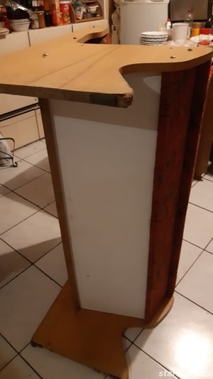 Étkező pad kárpitos 110cm széles - kép 5