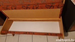 Étkező pad kárpitos 110cm széles - kép 4