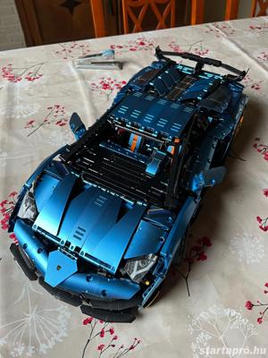 Lego komp. Technic Lamborghini Aventador SVJ 1:8 Supercar 3800db Lepin ÚJ - kép 6