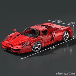 Lego komp. Technic Ferrari Enzo 1:8 Supercar 4300db Lepin ÚJ - kép 4