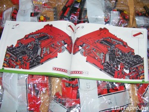 Lego komp. Technic Ferrari Enzo 1:8 Supercar 4300db Lepin ÚJ - kép 8