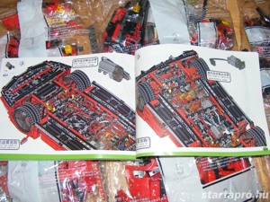 Lego komp. Technic Ferrari Enzo 1:8 Supercar 4300db Lepin ÚJ - kép 10