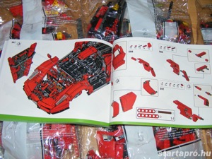 Lego komp. Technic Ferrari Enzo 1:8 Supercar 4300db Lepin ÚJ - kép 11