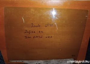 Opel Zafira 1999-2004 bal hátsó ajtó üveg - kép 4