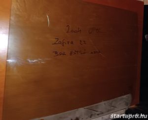 Opel Zafira 1999-2004 bal hátsó ajtó üveg - kép 6