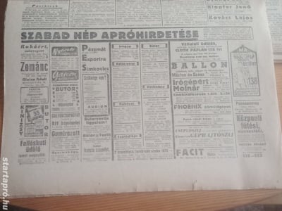 Szabad Nép 1948. május 15 hagyatékból 3000ft óbuda Szabad Nép 1948. május 15 használt, a képeken lát - kép 5