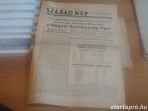 Szabad Nép 1947. szeptember 2 hagyatékból 3000ft óbuda Szabad Nép 1947. szeptember 2 használt, a kép - kép 5