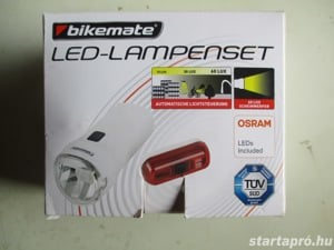 LED-es kerékpár lámpa szett eladó! - kép 2