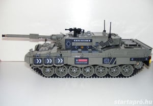 Lego Modern hadviselés Német Leopard 2 Tank 38x16x14 cm 1800db ÚJ - kép 2