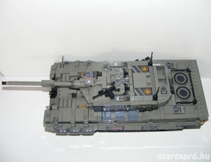 Lego Modern hadviselés Német Leopard 2 Tank 38x16x14 cm 1800db ÚJ - kép 4