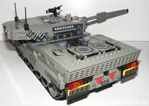 Lego Modern hadviselés Német Leopard 2 Tank 38x16x14 cm 1800db ÚJ - kép 11