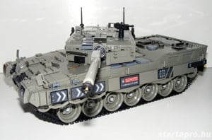 Lego Modern hadviselés Német Leopard 2 Tank 38x16x14 cm 1800db ÚJ - kép 10