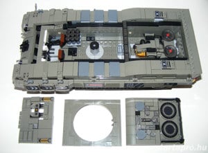 Lego Modern hadviselés Német Leopard 2 Tank 38x16x14 cm 1800db ÚJ - kép 9