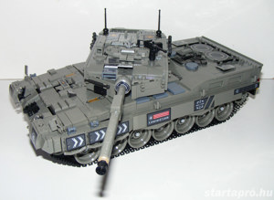 Lego Modern hadviselés Német Leopard 2 Tank 38x16x14 cm 1800db ÚJ - kép 5