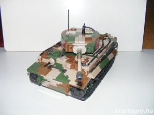 Lego 2. Világháborús német Tigris Tiger-I tank 17x34x16cm 2280db + 6 katona  ÚJ - kép 10