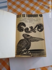 Élet és Tudomány 1972 évi I. (első félév) egybefűzött keménykötésú példánya  10000ft óbuda posta kiz - kép 2