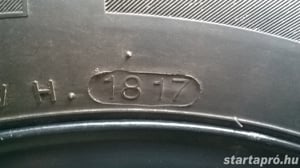 Eladó 4db 15-ös 5x120-as BMW lemezfelni 195 65r15 Hankook téli gumival - kép 5