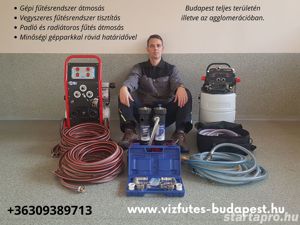 Gödöllőn vegyszeres fűtésrendszer átmosás,vegyszeres padlófűtés tisztítása 06309389713