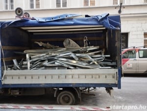 Fémhulladék ingyenes elszállítás Budapest egész területén 