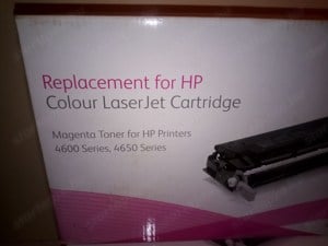 Xerox C9723A toner utángyártott HP4600 HP4650 AO297 magenta - kép 2