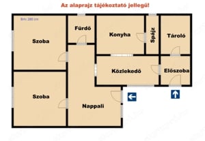 Kalocsa, nappali + szobás felújítandó előkertes családi ház eladó! - kép 2