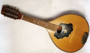 Ritka 8 húros Mandolin Csehország 1950-s évek.