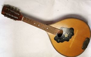 Ritka 8 húros Mandolin Csehország 1950-s évek. - kép 2