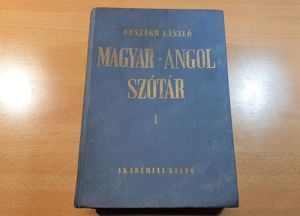 Magyar - angol nagy szótár eladó, 1988-as