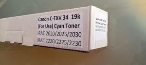 Canon IR C2020 cyan fénymásoló toner. EXV34 , EXV-34 , C-EXV 34 = 12700-Ft